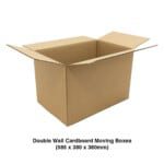 Double Wall Cardboard Moving Boxes 585 x 380 x 380mm (Pack of 15)