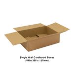 Single Wall Cardboard Boxes 480 x 355 x 127mm (Pack of 25)