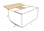 Single Wall Cardboard Boxes 152 x 116 x 110mm (Pack of 25)