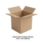 Double Wall Cardboard Moving Boxes 195 x 140 x 295mm (Pack of 10)