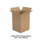 Double Wall Cardboard Moving Boxes 275 x 195 x 295mm (Pack of 15)